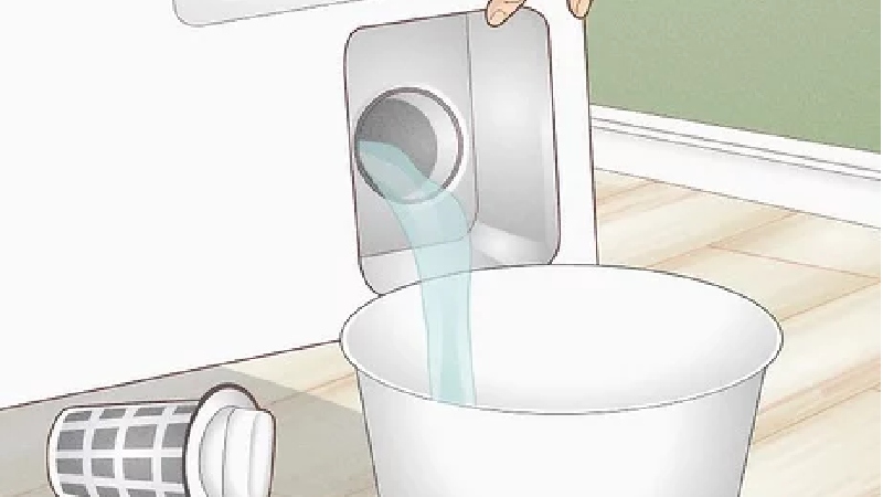 در حالت دستی چگونه قفل ماشین لباسشویی را باز کنیم؟