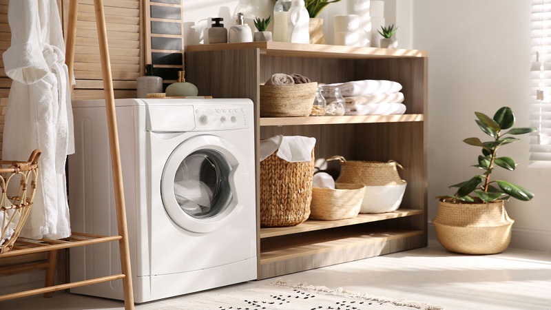 خشکشویی پایدار: از ماشین‌های لباسشویی کم مصرف استفاده کنید