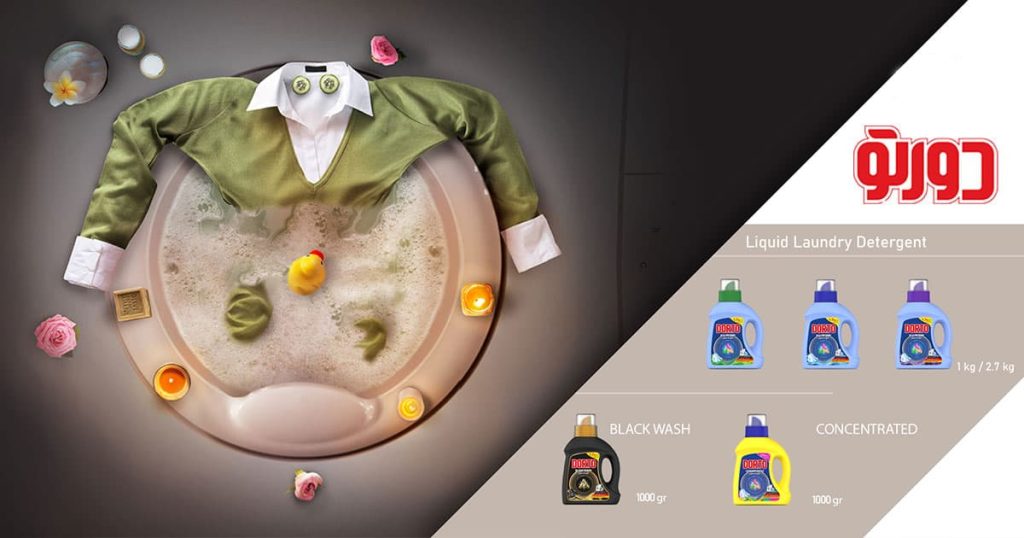 مایع لباسشویی دورتو، تنها انتخاب پاکلین برای شستشوی لباس‌ها