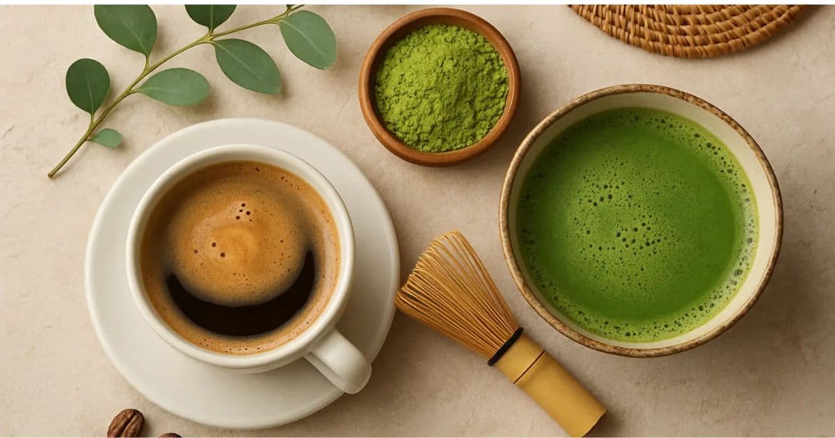 تفاوت لکه ماچا با قهوه و چای